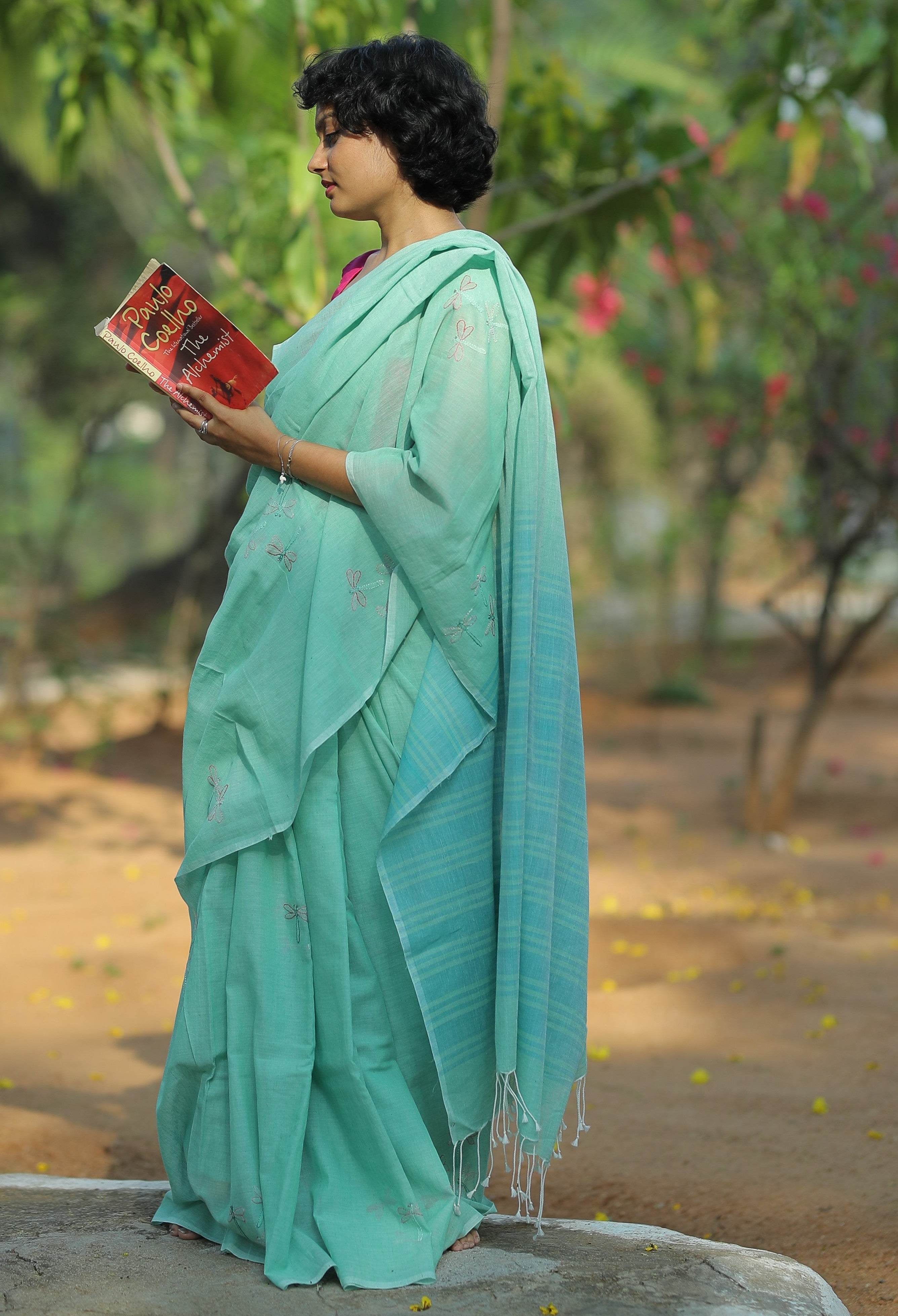 Seafoam Sari