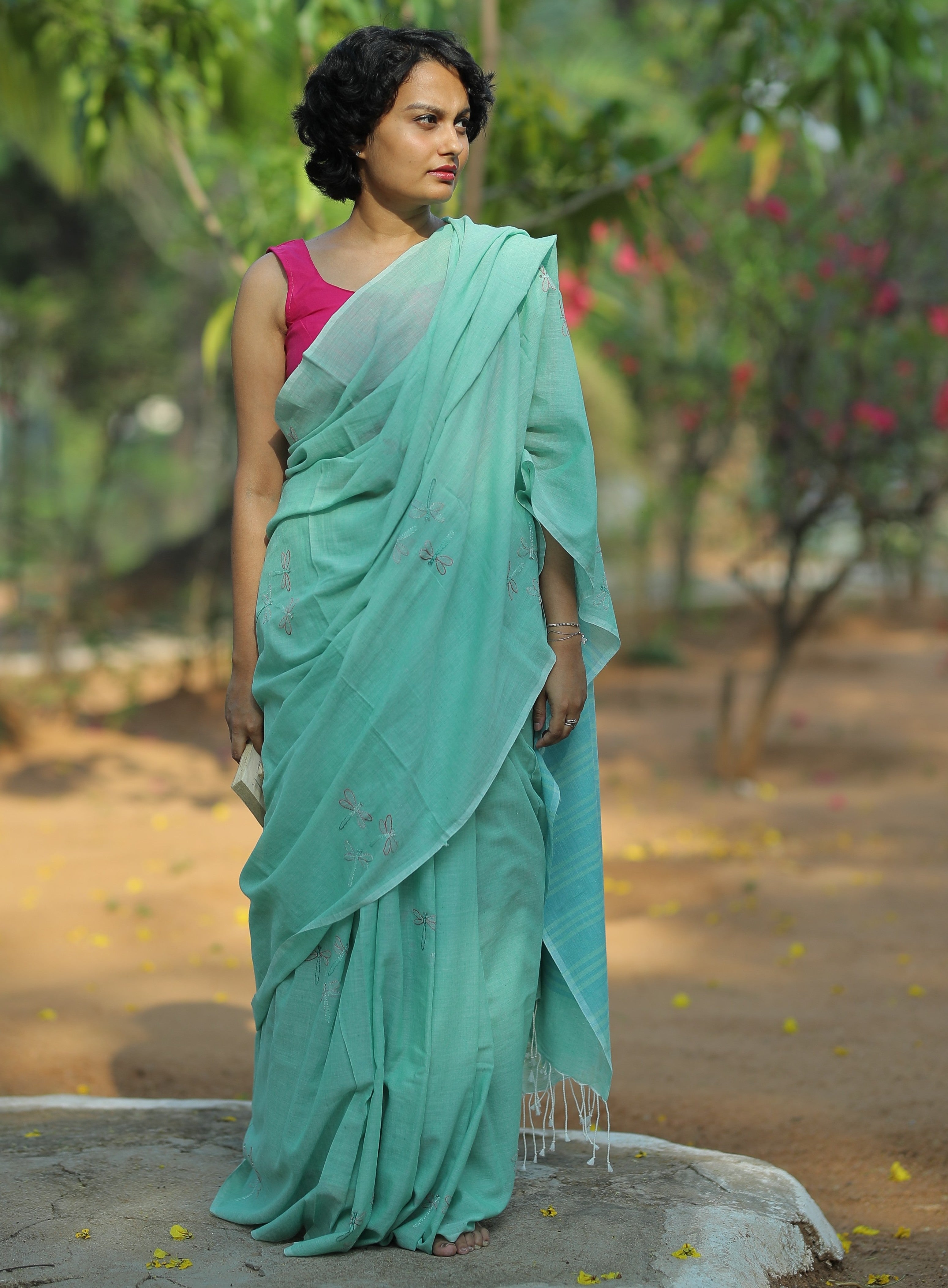 Seafoam Sari
