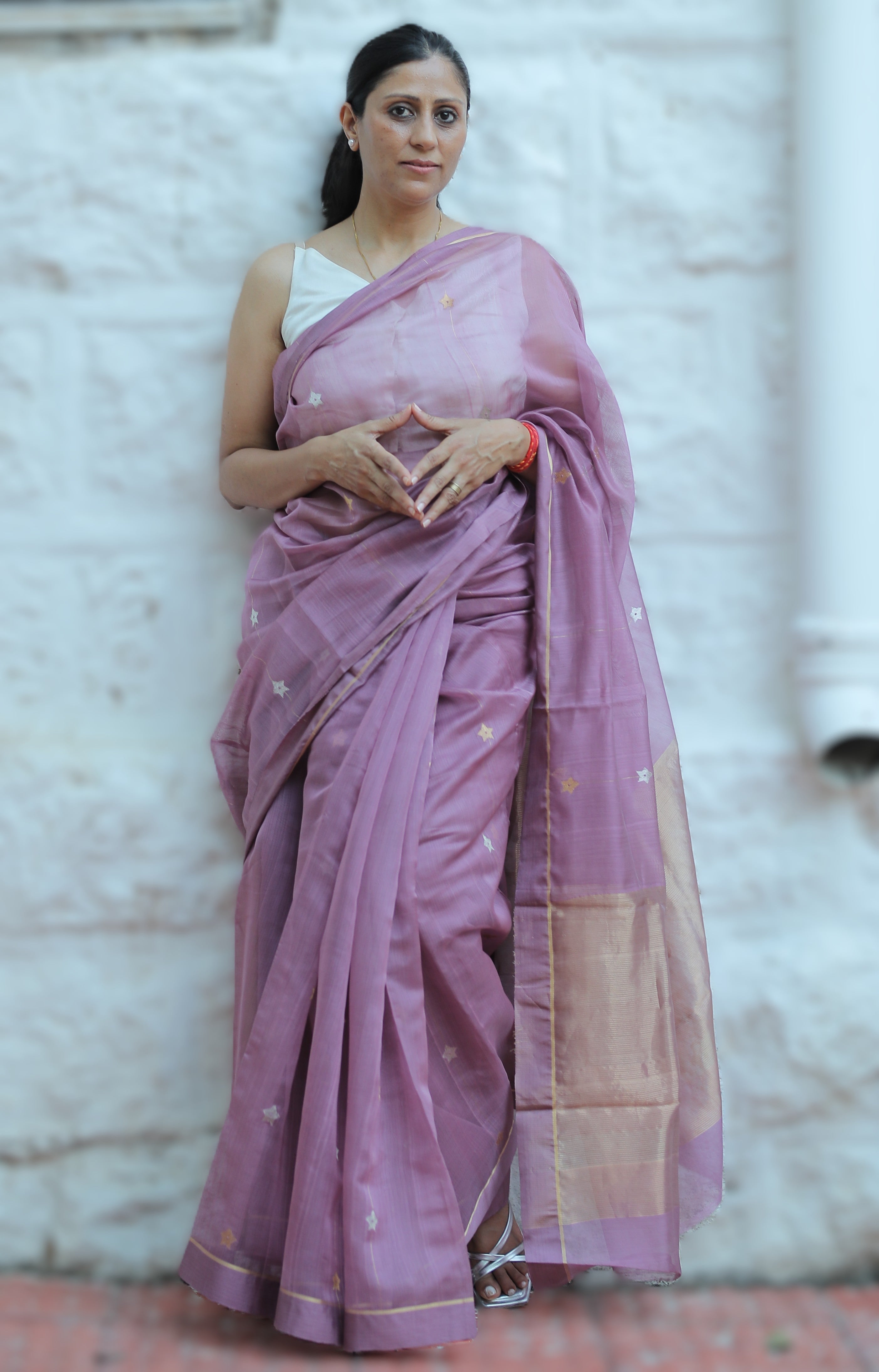 Lune Lavender Sari