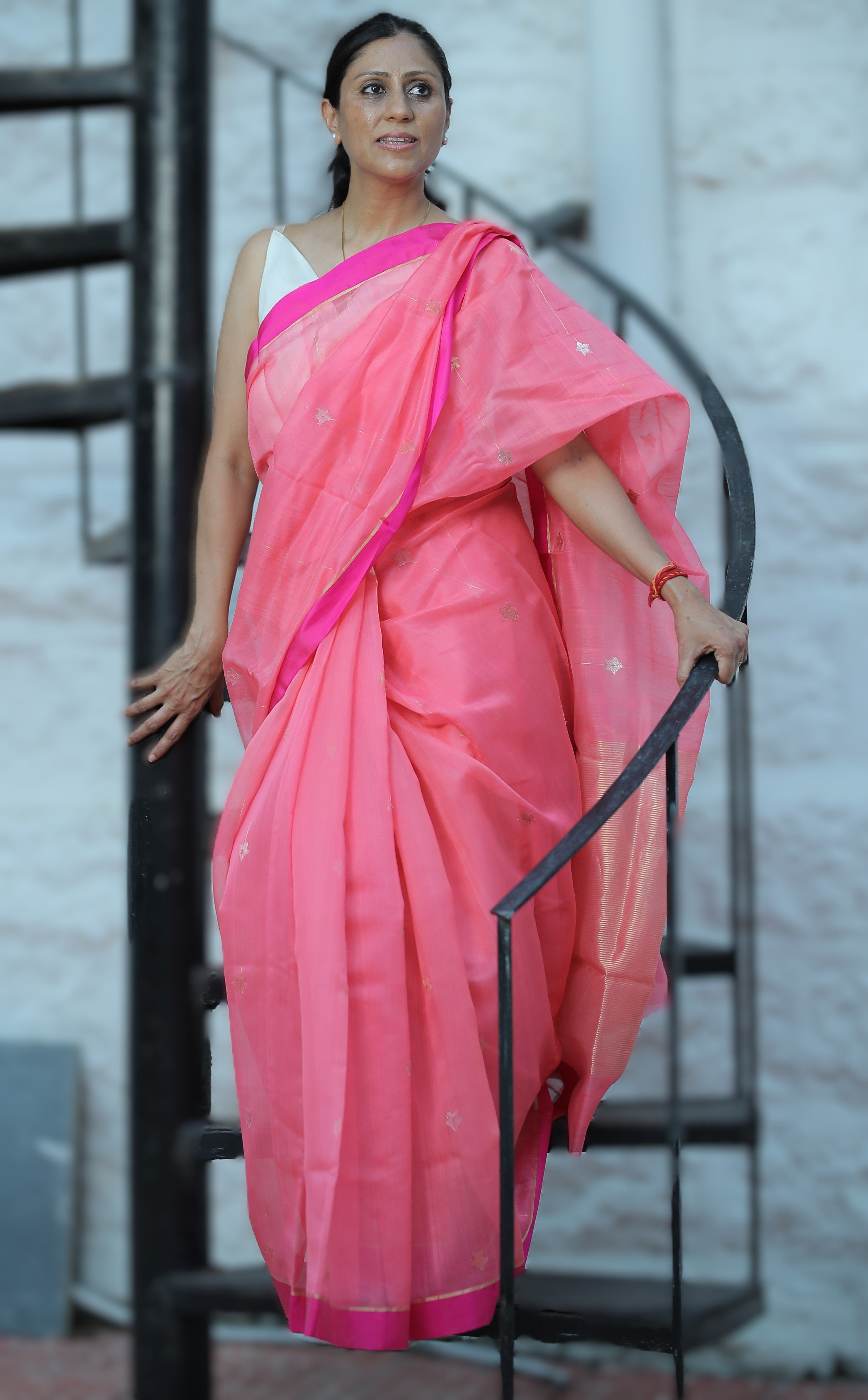 Blush Étoile Sari