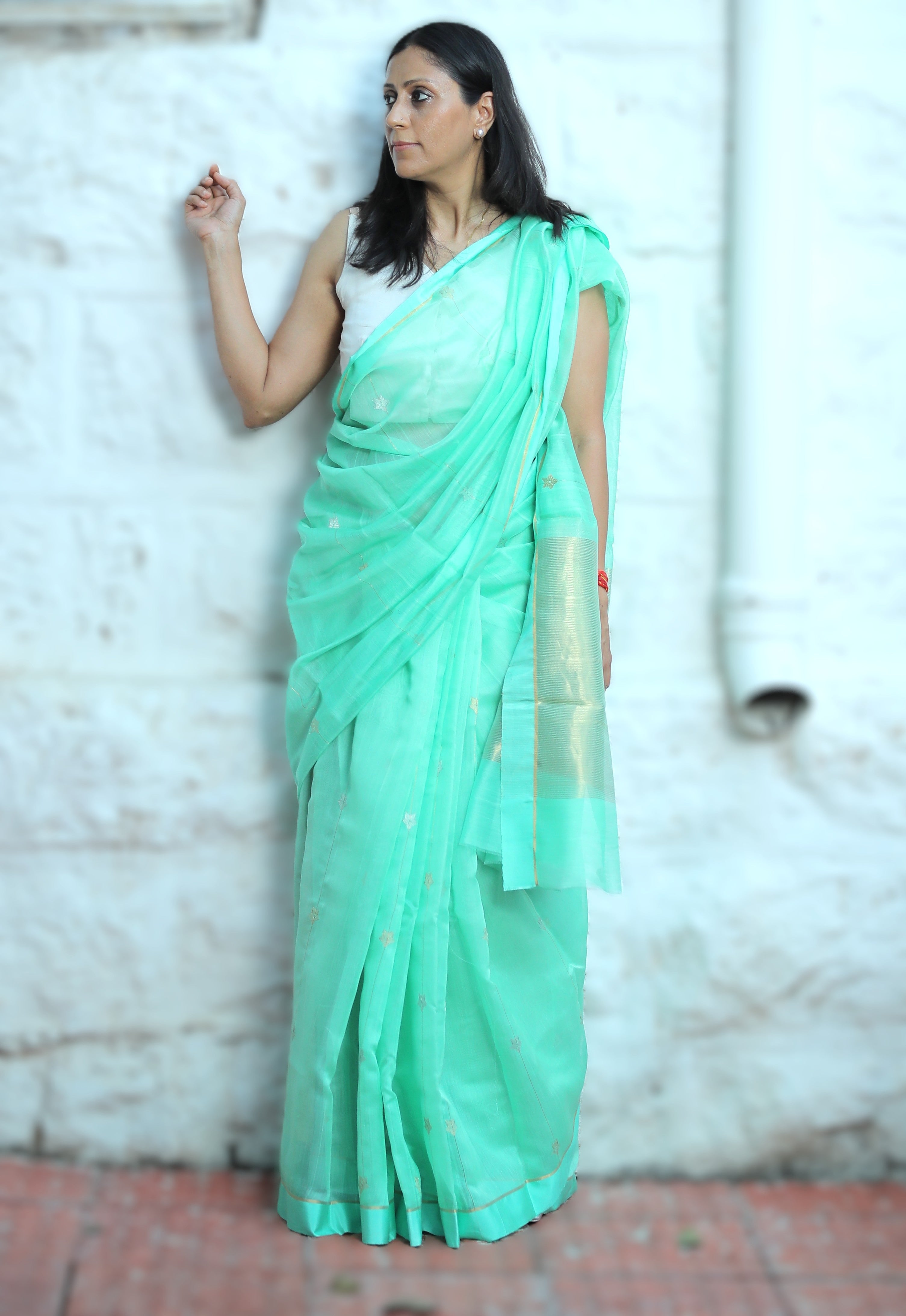 Aqua Étoile Sari