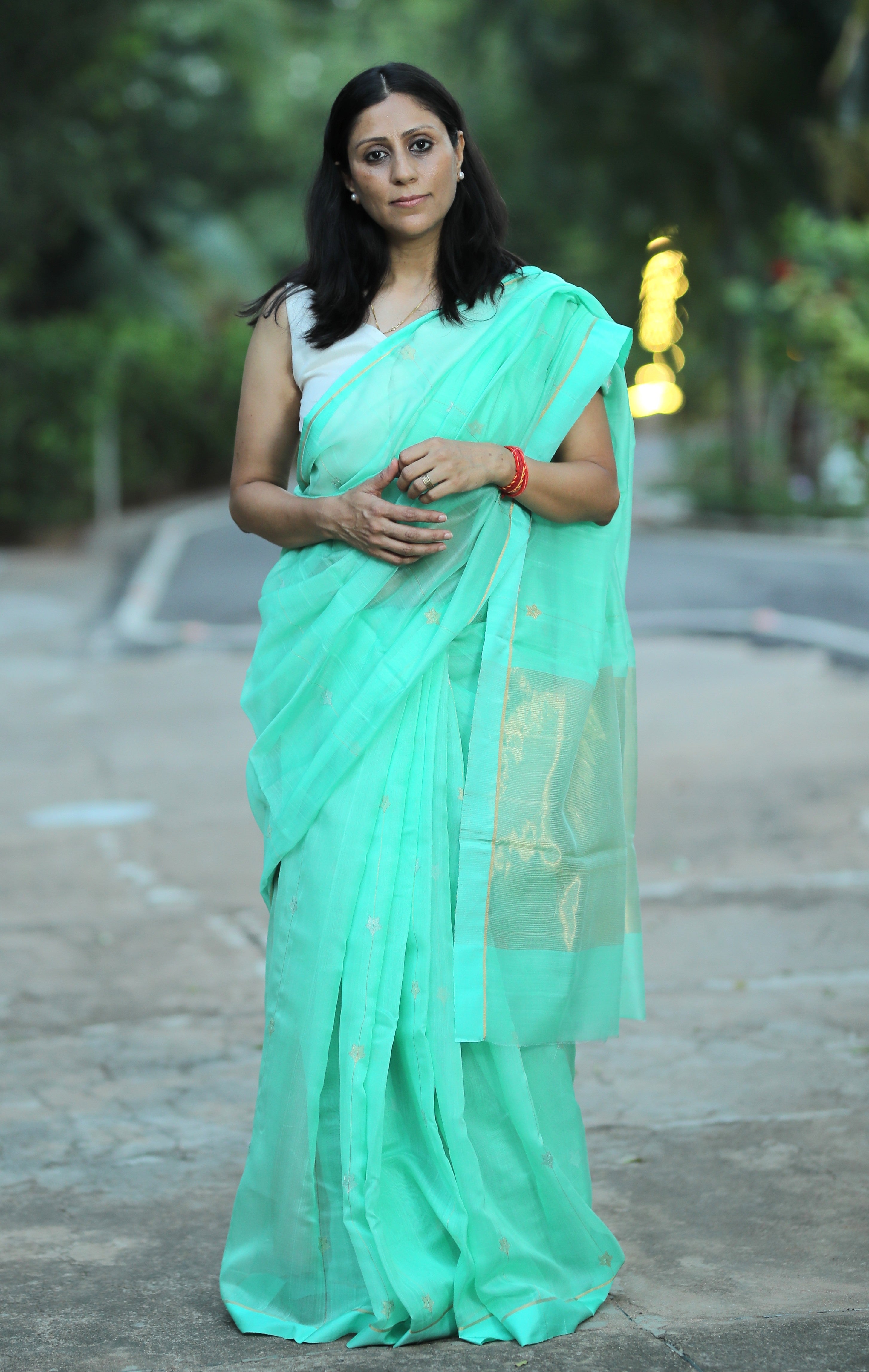 Aqua Étoile Sari