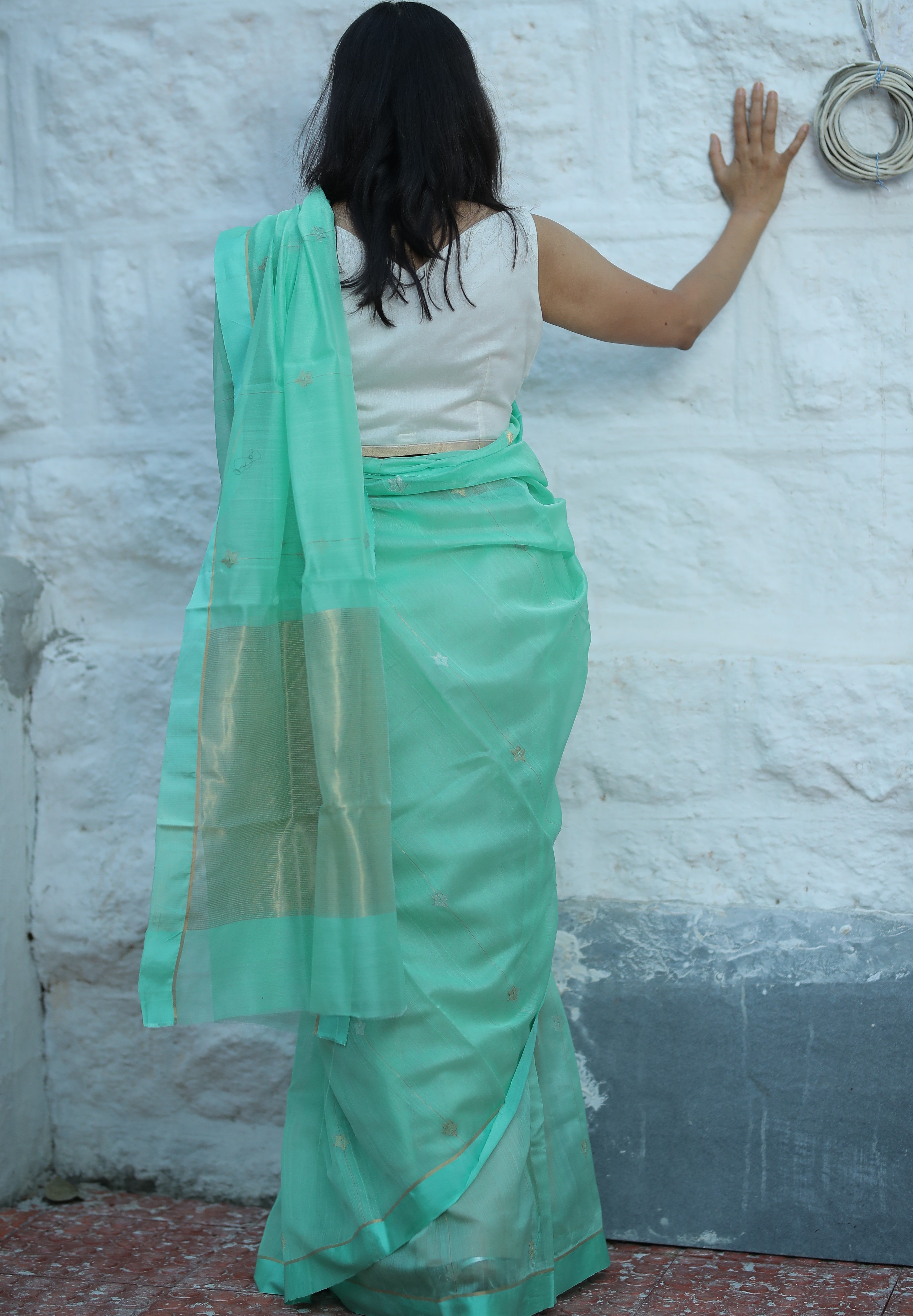 Aqua Étoile Sari