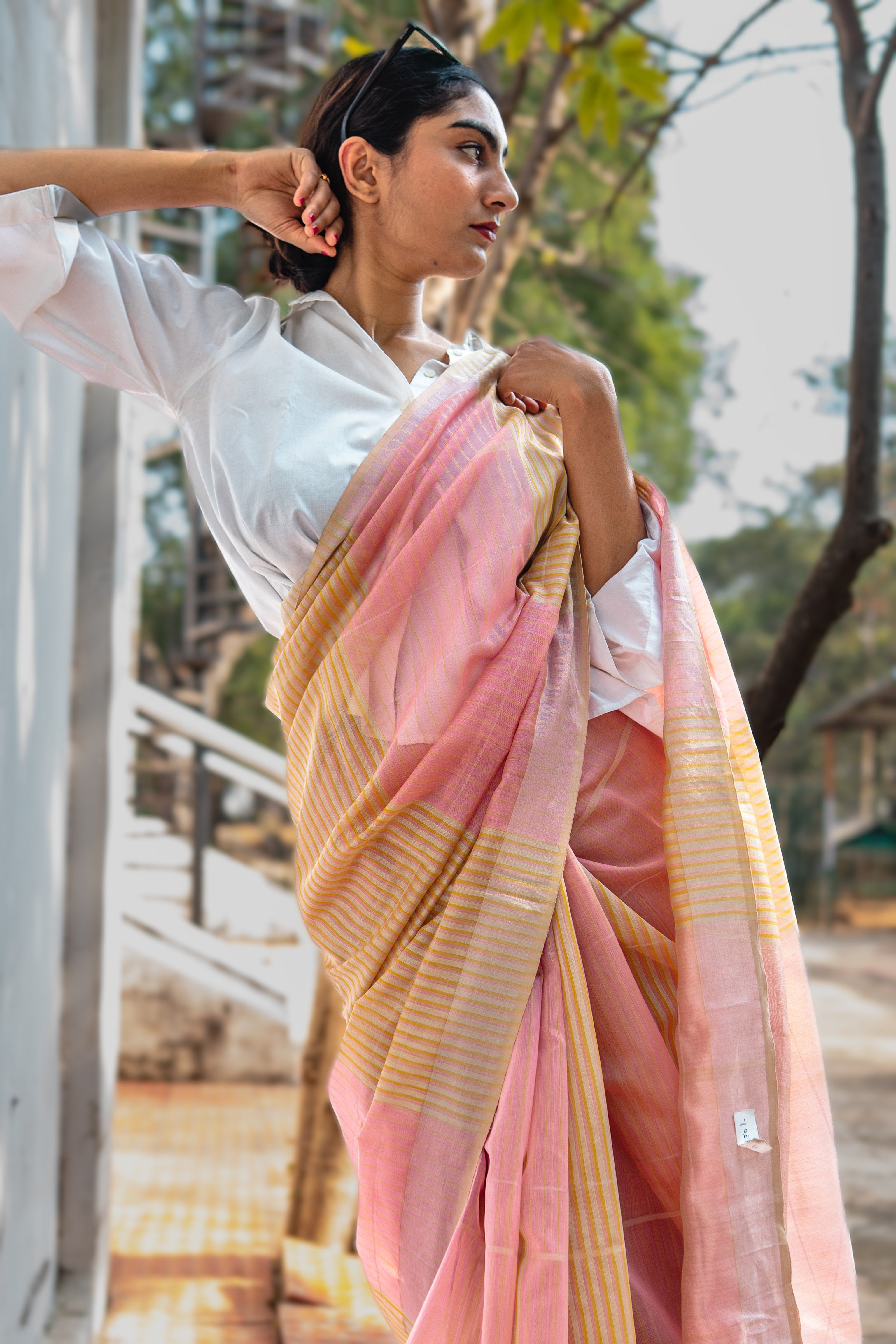 Dusty Rose  Sari