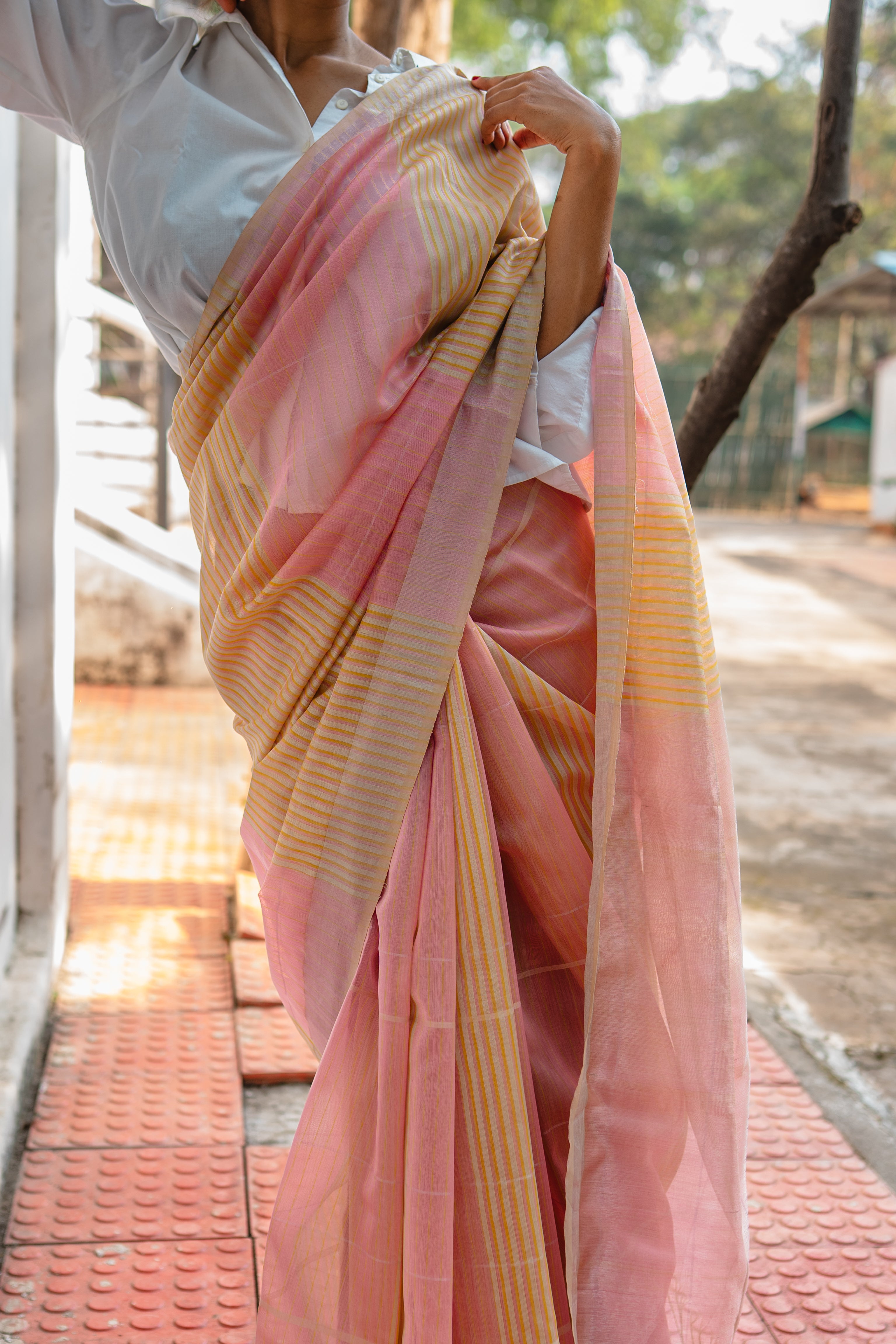 Dusty Rose  Sari