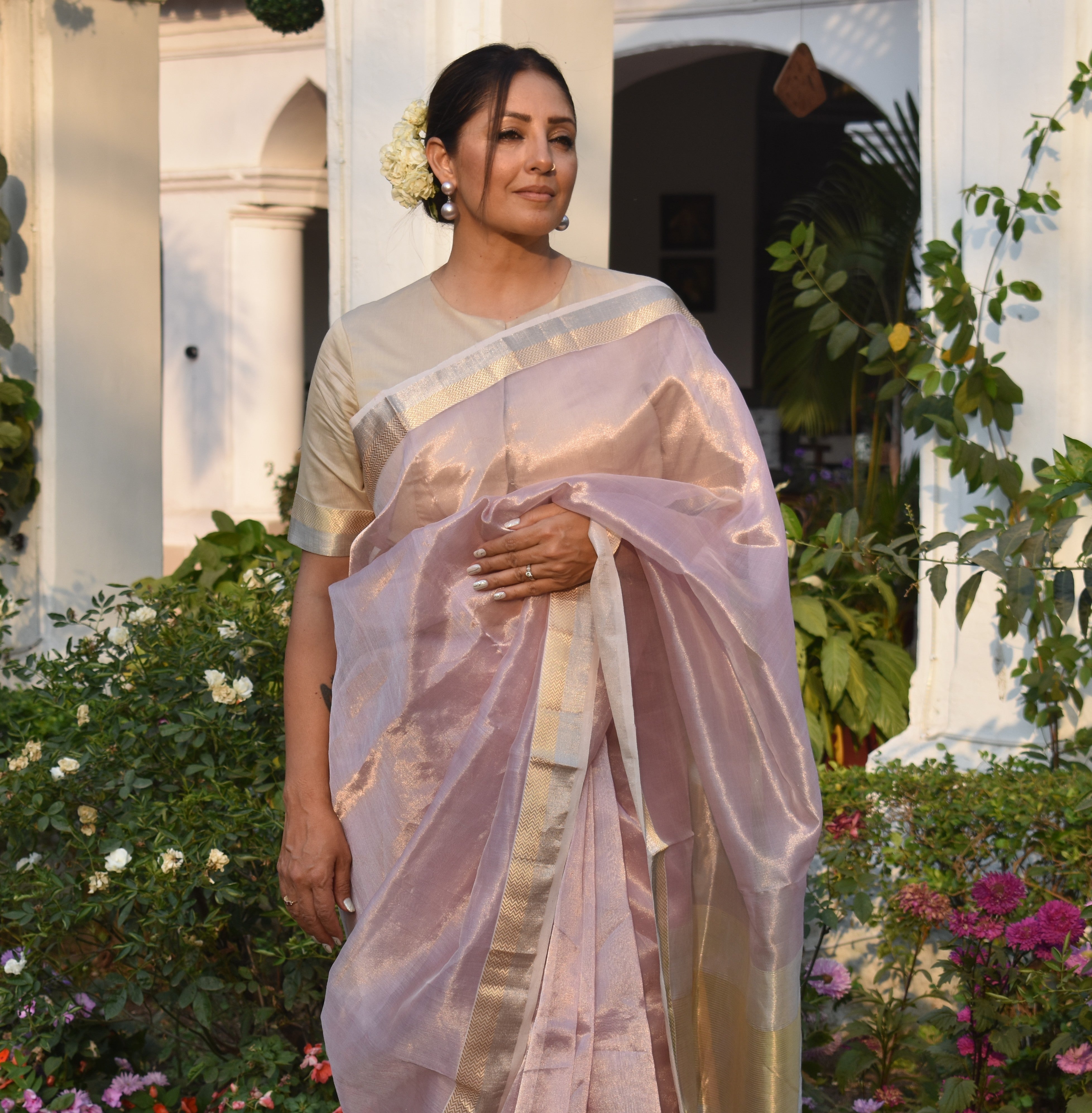 Soriee Blush Sari