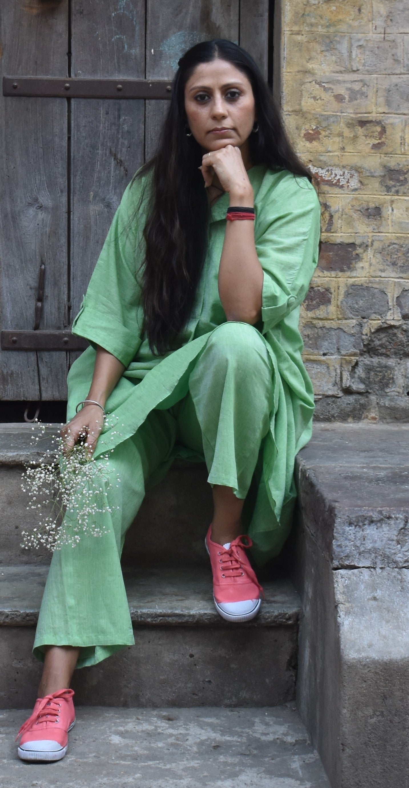 Sage green Co -ord Set