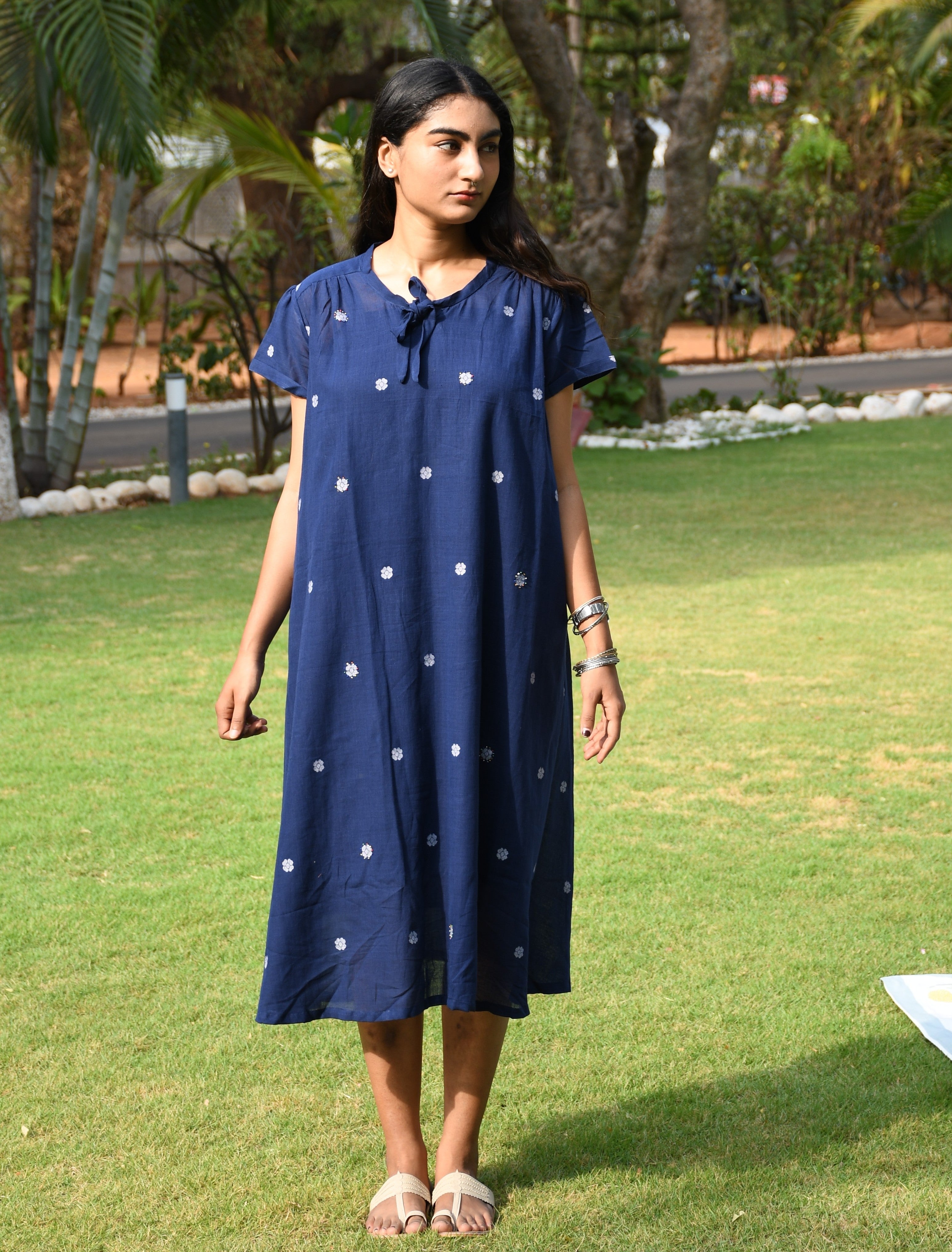 Nila Jamdhani Dress
