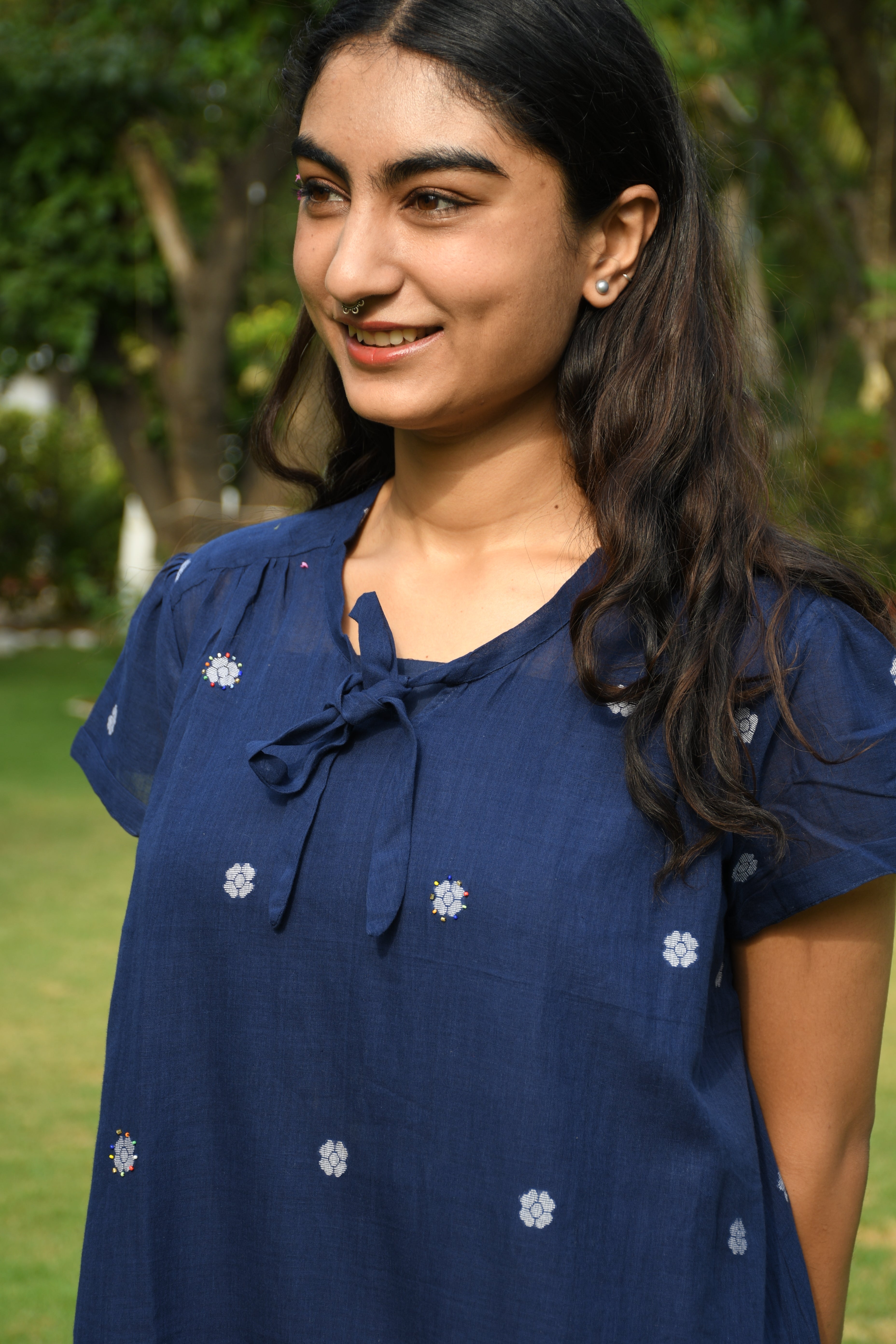 Nila Jamdhani Dress