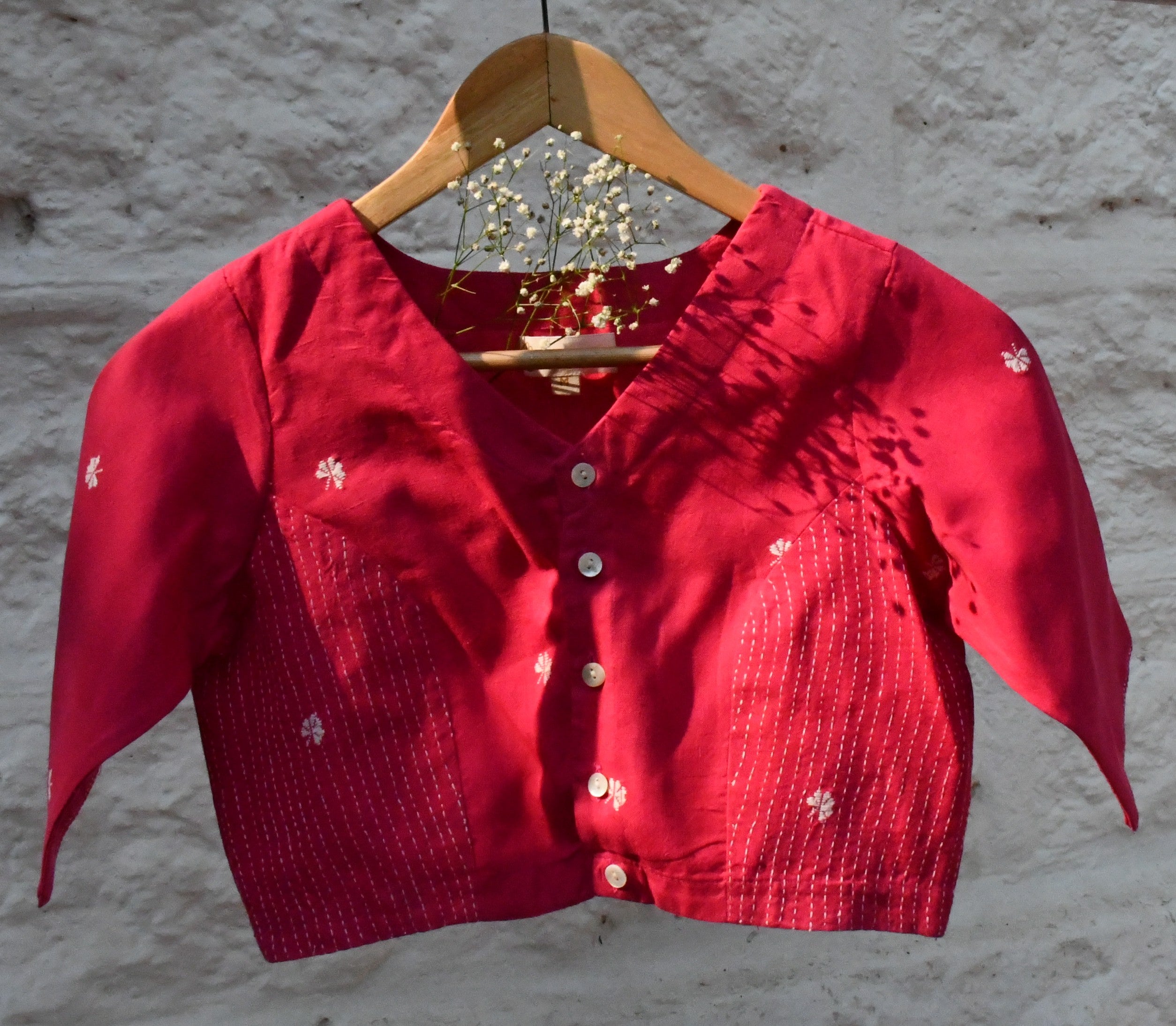 Floral Cotton Blouse